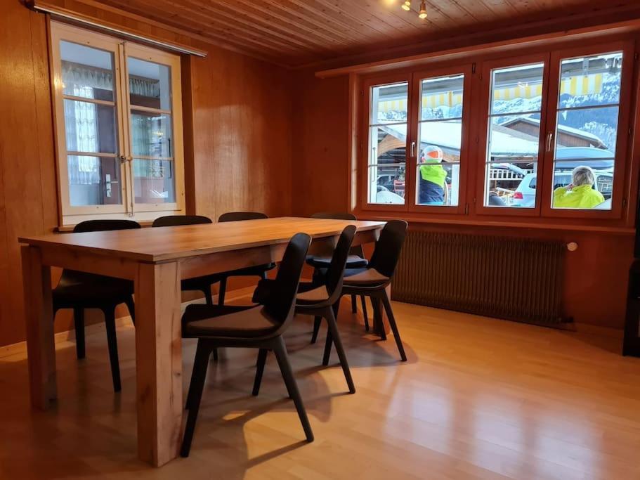 Chalet Engi Apt 1 For Up To 8 People Grindelwald Exterior foto